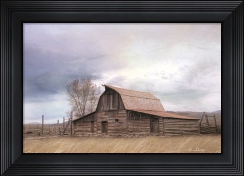 Framed Moulton Ranch Print