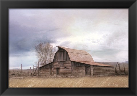 Framed Moulton Ranch Print