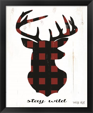 Framed Stay Wild Print