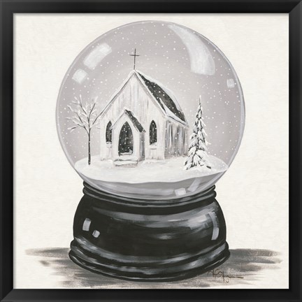 Framed Silent Night Print