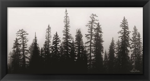 Framed Rocky&#39;s Trees Print