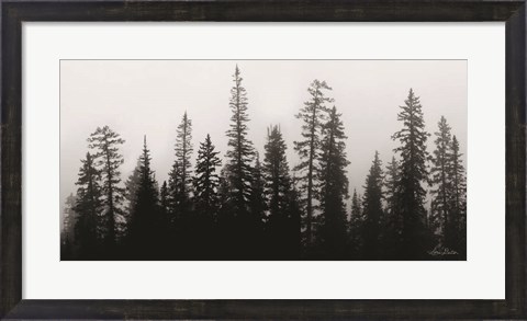 Framed Rocky&#39;s Trees Print