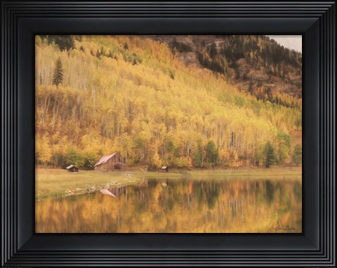 Framed San Juan Cabin Print