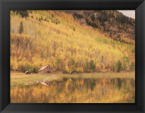 Framed San Juan Cabin Print