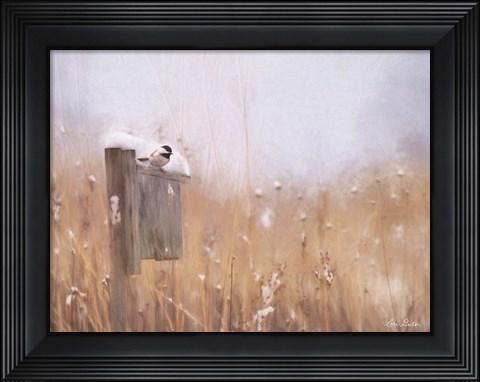 Framed Countdown Til Spring Print