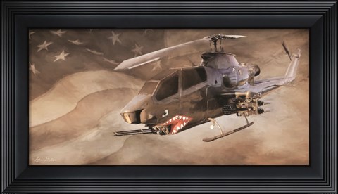 Framed Freedom Fighter Print