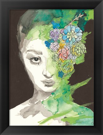 Framed Strength Print