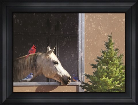 Framed Christmas Morning Print