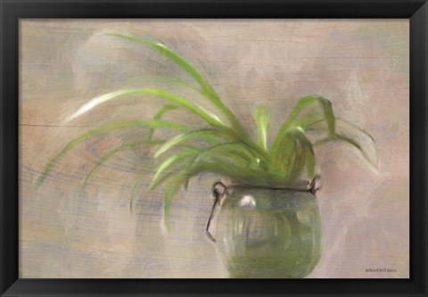 Framed Glass Pot Plant Print