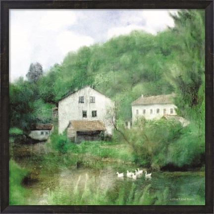 Framed Country Cottage Print