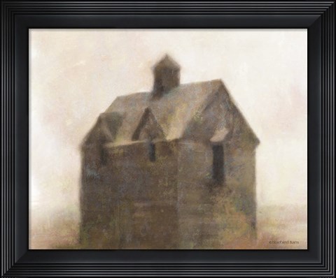 Framed Rustic Old House Print