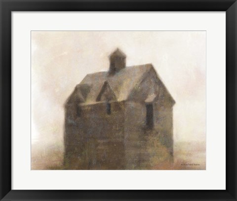 Framed Rustic Old House Print