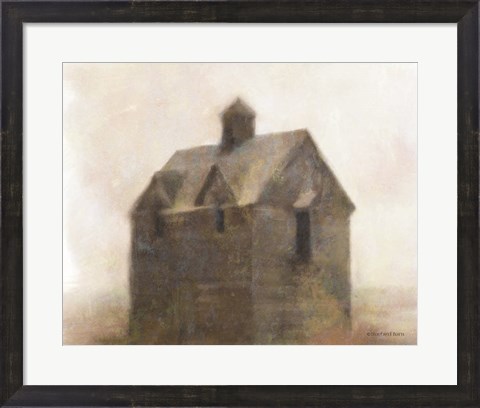 Framed Rustic Old House Print