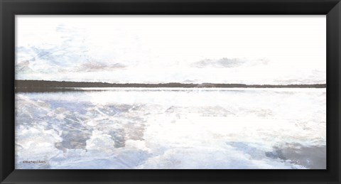 Framed Lake Landscape Print