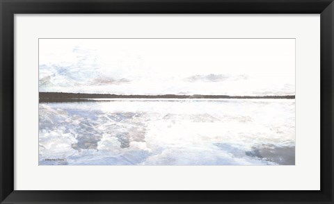 Framed Lake Landscape Print