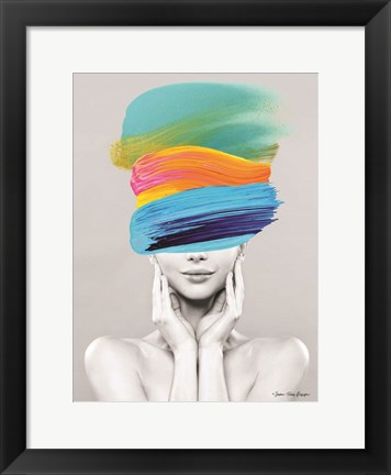 Framed Beauty in Colors Print