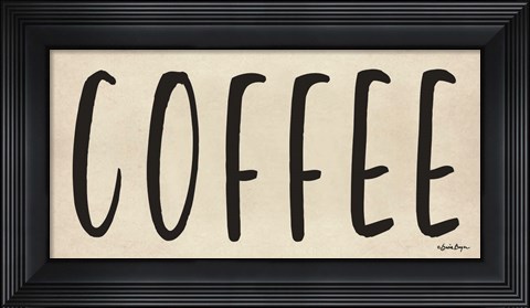 Framed Coffee Print