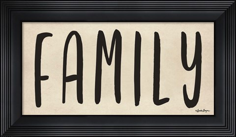 Framed Family Print