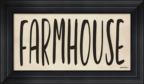 Framed Farmhouse Print