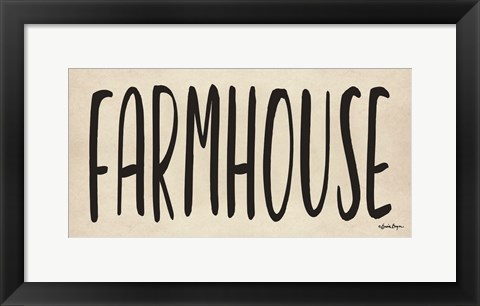 Framed Farmhouse Print