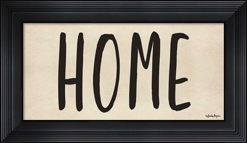 Framed Home Print