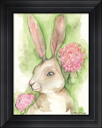 Framed Ruby the Rabbit Print