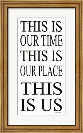 Framed This Is Us Print