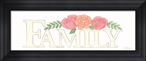 Framed Family Print