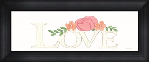 Framed Love Print