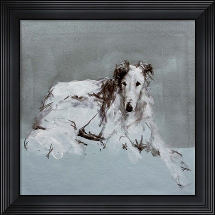 Framed Pop Modern Dog II Print