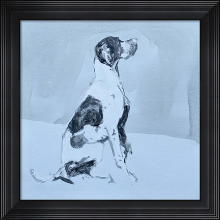 Framed Pop Modern Dog III Print