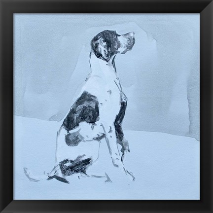 Framed Pop Modern Dog III Print