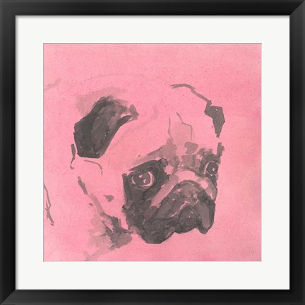 Framed Pop Modern Dog IV Print