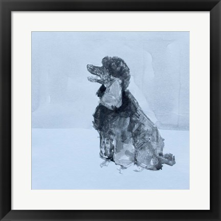 Framed Pop Modern Dog V Print