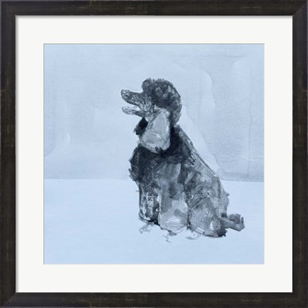 Framed Pop Modern Dog V Print
