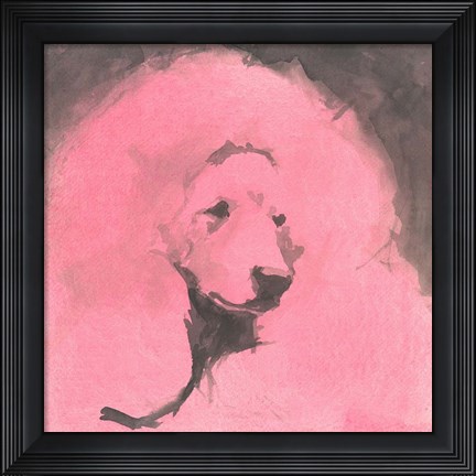 Framed Pop Modern Dog VI Print