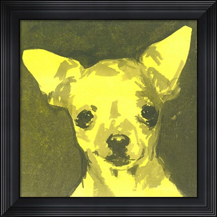 Framed Pop Modern Dog VII Print