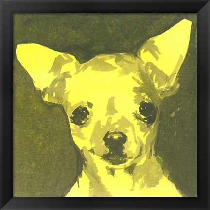 Framed Pop Modern Dog VII Print