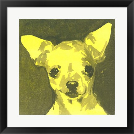 Framed Pop Modern Dog VII Print