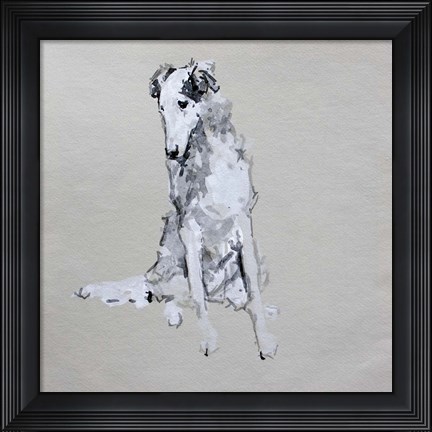 Framed Pop Modern Dog VIII Print