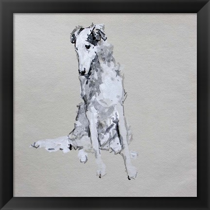 Framed Pop Modern Dog VIII Print