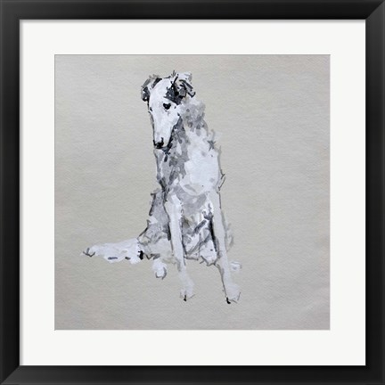 Framed Pop Modern Dog VIII Print