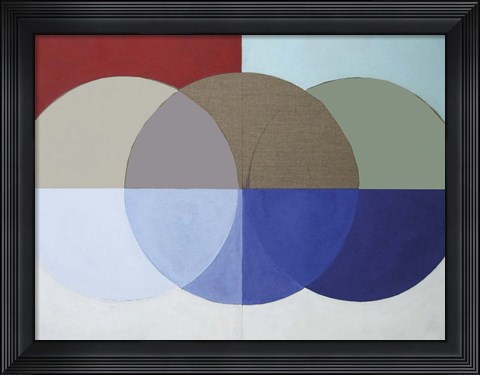 Framed Clear Intentions III Print