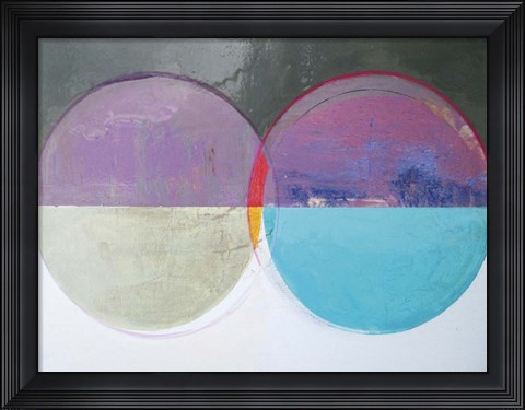 Framed Clear Intentions V Print