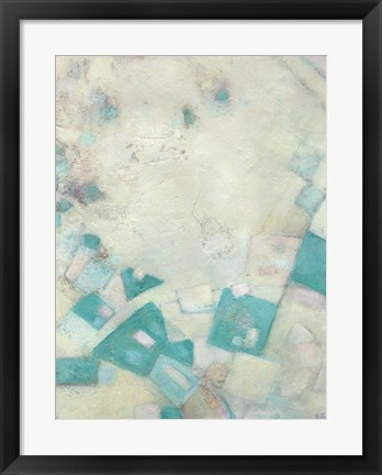 Framed Turquoise Celebration II Print