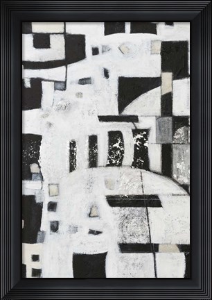 Framed Rhapsody I Print
