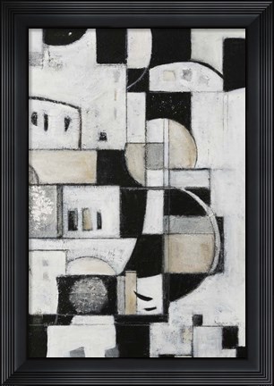 Framed Rhapsody II Print