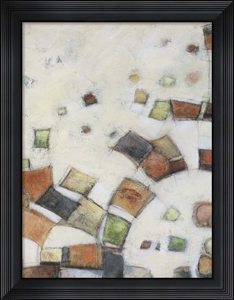 Framed Fiesta in Earth II Print