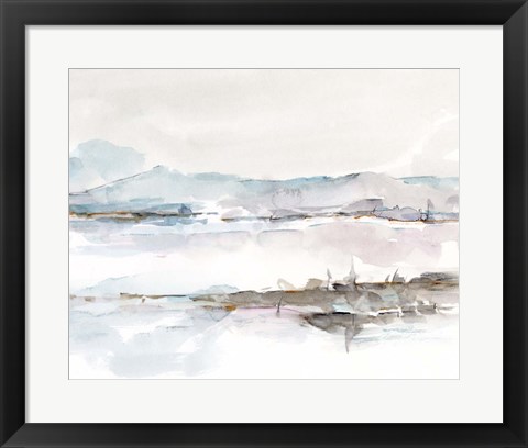 Framed Across the Marsh II Print