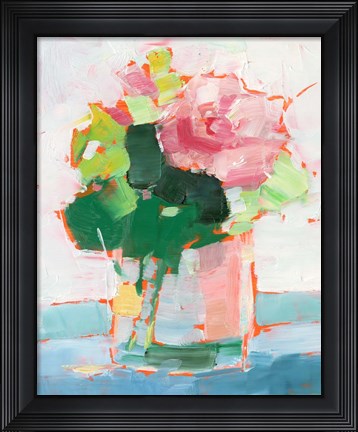 Framed Cut Flowers I Print